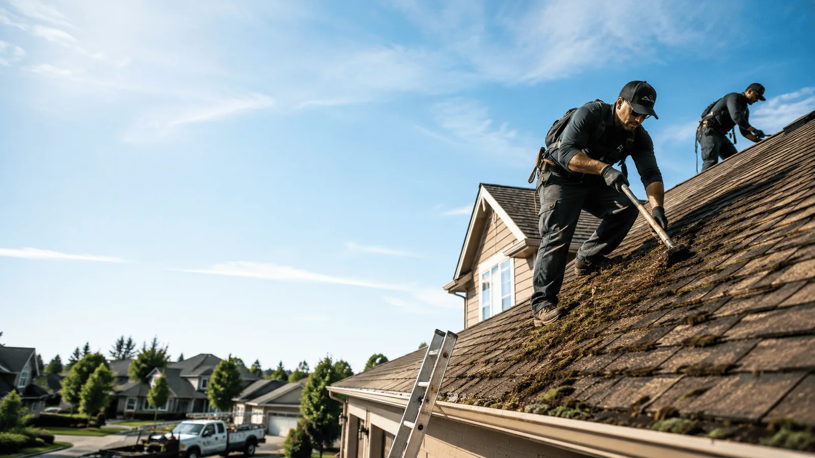 Roof Moss Removal in Downsville, LA near me